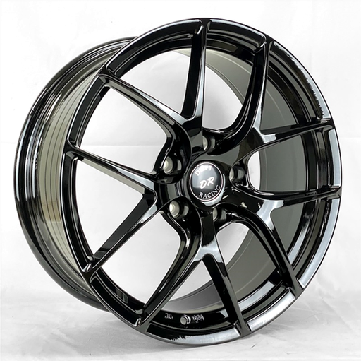 [DR57003188005+35AGB] DRIFT RACING 57003 18X8+35 5X112 C.B 66.60 ALL GLOSS BLACK