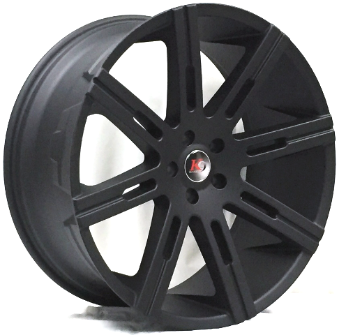 [K9883229509+15SB] K9 883 22X9.5+15 5X127 C.B 78.10 KB2 SATIN BLACK