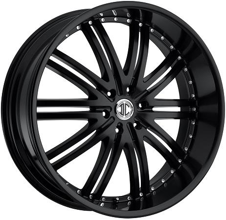 [N11-2295OO15JS] 2 CRAVE NO.11 22X9.5+15 5X115 C.B 74.10 SATIN BLACK