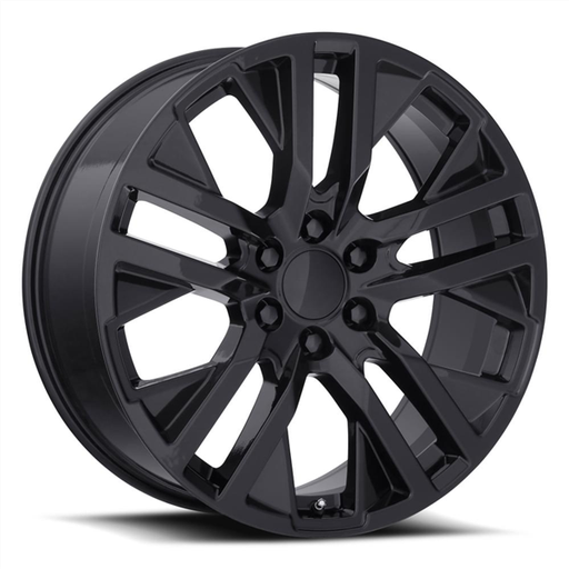 [2106229047+31B] 2106 CHVY, GM, CADILAC REPLICA 22X9+31 6X139.7 C.B 78.10 BLACK (GLOSS BLACK)