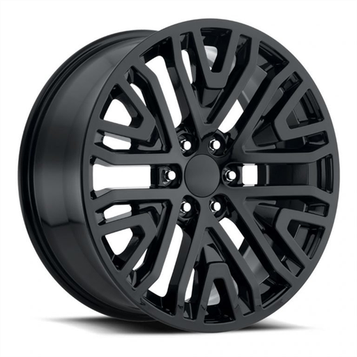 [2108229047+31B] 2108 CHEY/GMC MESH REPLICA 22X9+31 6X139.7 C.B 78.10 BLACK (GLOSS BLACK)