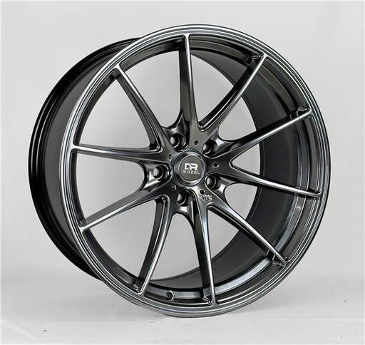 [DR60198506+35HB] DRIFT RACING DR601 19X8.5+35 5X114.3 C.B 73.10 HYPER BLACK