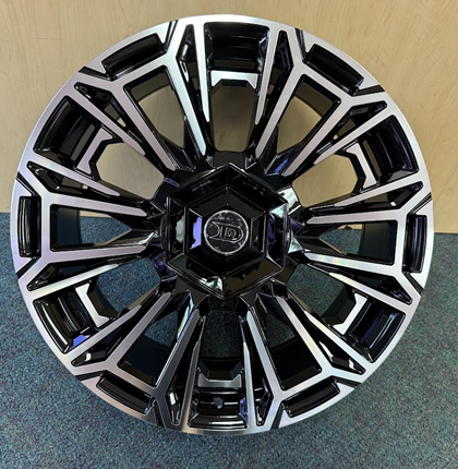 [DS122024B+M] DS12 WHEEL DS12-M 20X8.5+35 5X112+5X114.3 C.B-73.1 B+M(ALU)