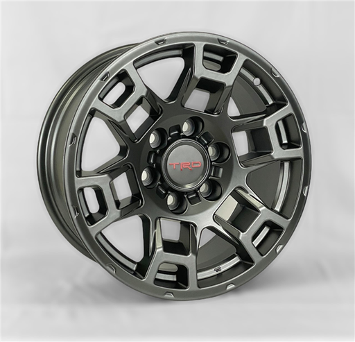 [AO9989209047+20SMGM] TRD TR-5 REPLICA AO9989 20X9+20 6X139.7 C.B 106.10 SEMI MATT GUN METAL