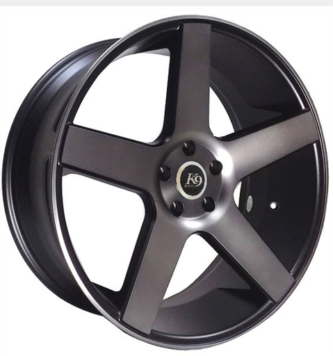 [K05229547+30MXB+B2] 5198 22X9.5+30 6X139.7 C.B 78.10 SATIN BLACK W/ CLEAR TINT