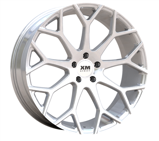 [XM608228506+35SB] XM STREET XM-608 22X8.5+35 5X114.3 C.B 73.10 SILVER BRUSHED
