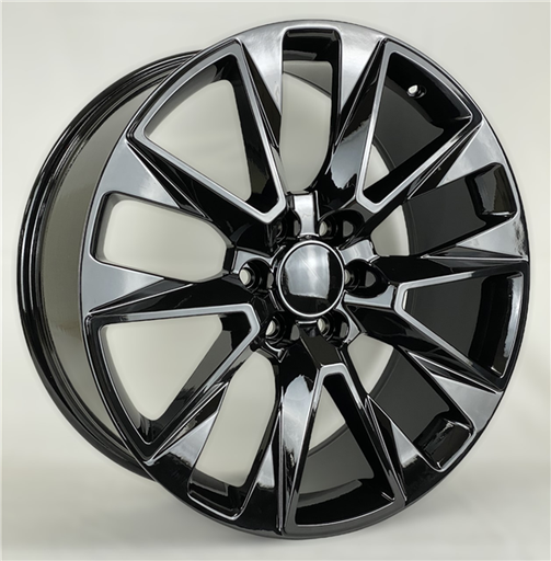 [LTR001229047+31GB] REPLICA LTR001 22X9+31 6X139.7 C.B 78.10 GLOSS BLACK