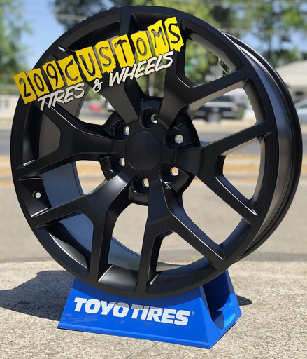 [STW2882215MFB] STW288-M 22X9.5+30 6X139.7 C.B-78.1 MFB MATTE FLAT BLACK**GMC REPLICA*****SPECIAL****