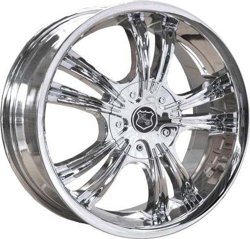[K137-207519+35C] K9 K137 20X7.5+35 4X100+4X114.3 C.B 73.1 CHROME