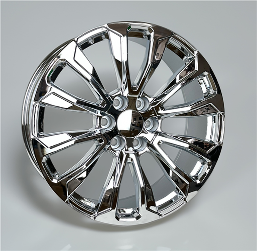 [2119229047+31C] 2119 CHEVY, GMC, CADILLAC REPLICA 22X9+31 6X139.7 C.B 78.10 CHROME