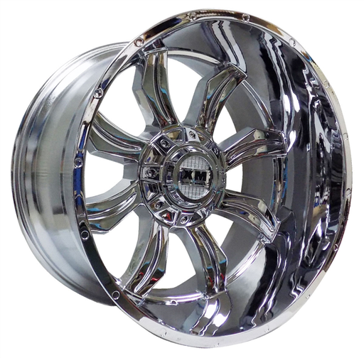 [XM323241474-76C] XTREME MUDDER XM-323 8086 24X14-76 5X139.7+5X150 C.B 110 CHROME