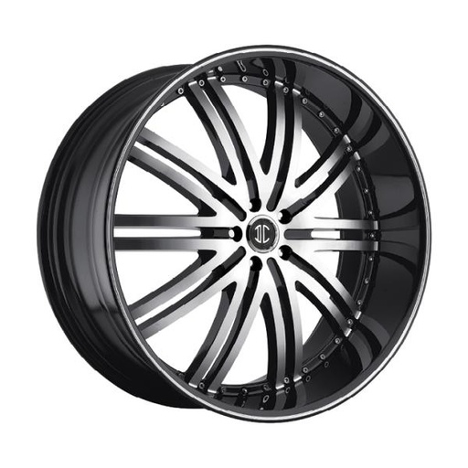 [N11-2410LL15JD] 2 CRAVE NO.11 24X10+15 5X114.3 C.B 74.10 BLACK DIAMOND