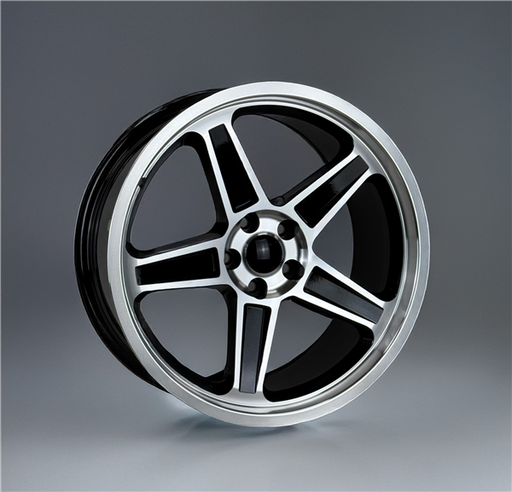 [21382010507+25BMF] 2138 DODGE DEMON REPLICA 20X10.5+25 5X115 C.B 71.50 BLACK MACHINE FACE