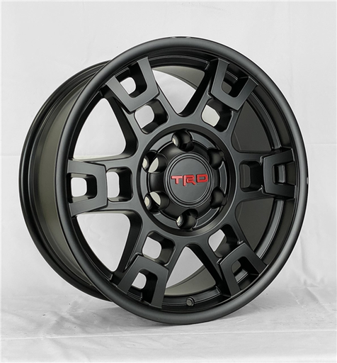 [AO1011188047+20MB] AO1011 TRD REPLICA TR1 18X8+20 6X139.7 C.B 106.10 MATT BLACK