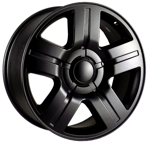 [C03229047+30ASB] C03 [CHEVY] REPLICA TEXAS EDITION 22X9+30 6X139.7 C.B 78.10 ALL SATIN BLACK**SPECIAL**