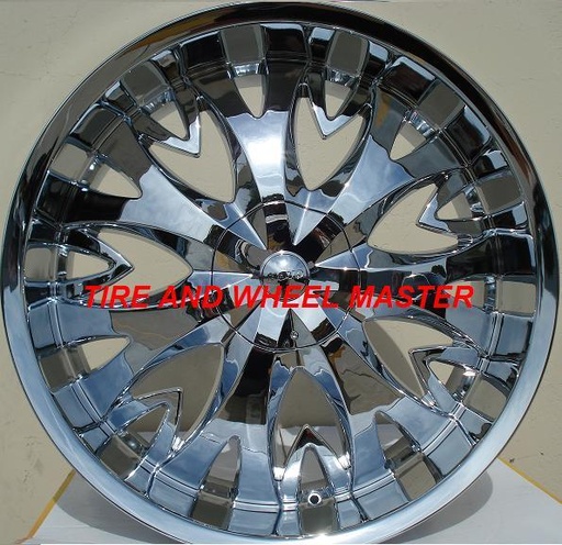 [H82035[AA]] HOYO H8 20X8.5+35 5X114.3+5X120 CHROME