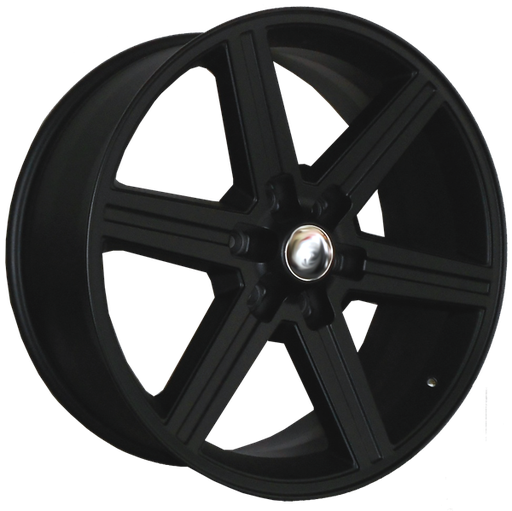 [IR6229515+MB1] IROC-6 22X9.5+13 6X139.7 C.B 78.10 MATTE BLACK