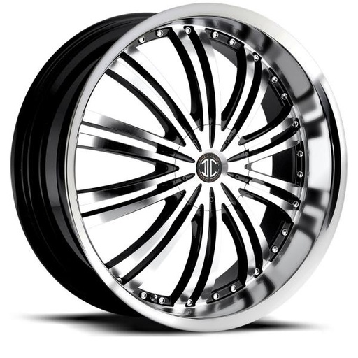 [N01-2075Z40JM] 2 CRAVE NO.1 20X7.5+40 **BLANK** C.B 74.10 GLOSS BLK-MACH FACE-MACH LIP