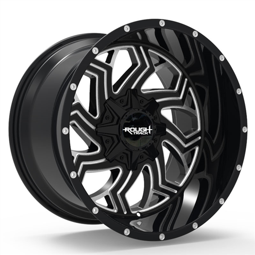 [RT31201030-18GBM] ROUGH TRACK RT31 AS9996 20X10-18 5X127+5X139.7 C.B 87.10 GLOSS BLACK MILLED