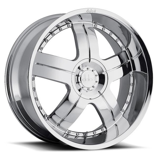 [DC222085MO18CH] DOLCE DC22 20X8.5+18 5X127+5X135 CHROME