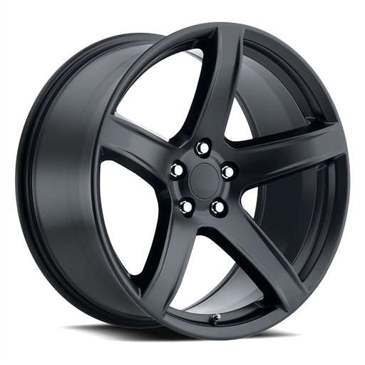 [2127229007+20SB] 2127 DODGE HELLCAT HC2 REPLICA 22X9+20 5X115 C.B 71.50 SATIN BLACK