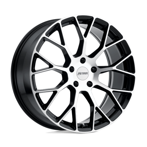 [1670P2B404100F72] P2B 16X7 4X100 72.1 +40 G-BLK-MACH