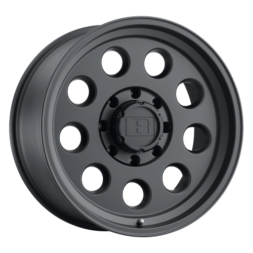 [1685HLR-55127M71] LE HAULER 16X8.5 5X127 -25 71 M-BLK