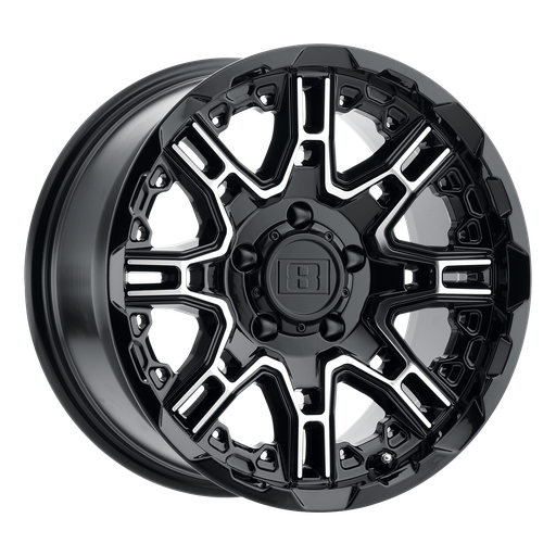 [1685LST-06135B87] LE SLINGSHOT 16X8.5 6X135 -10 87 G-BK MC