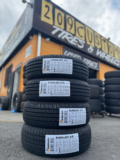 [810171880352] 225/65R16 BARKLEY EVERLAST PLUS 100H 560A-A 55K+ ROAD HAZARD