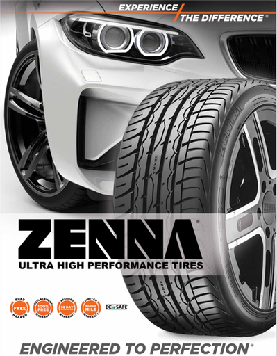 [1951302303] 235/30ZR22 ZENNA ARGUS UHP 90W XL 420-AA-A 30K