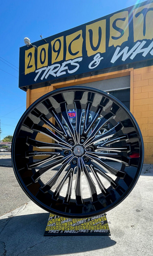 4 24" VELOCITY VW 36 24X9.5 6X139.7 +30 SILVERADO TAHOE ESCALADE GMC