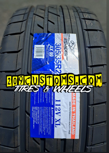 [ATL74] 265/40R22 ATLANDER AX99 106V XL 420-A-A 45K + ROAD HAZARD