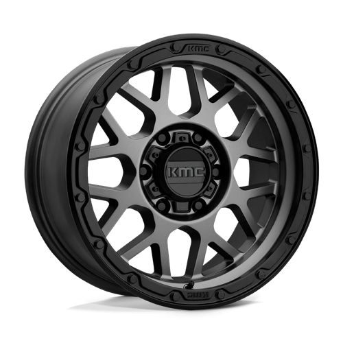 [KM53568068406N] KM535 16X8 6X5.5 M-GRAY M-BLK LP -6MM