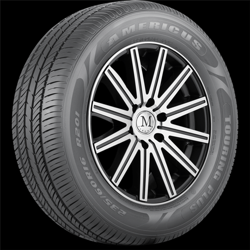 [AMD0049] 195/70R14 AMERICUS TOURING PLUS 91H BSW M+S 500AA**60K**+ROAD HAZARD