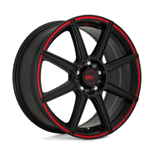 [MR14267001940] MR142 16X7 5X4.25/4.5 S-BLK RED 40MM