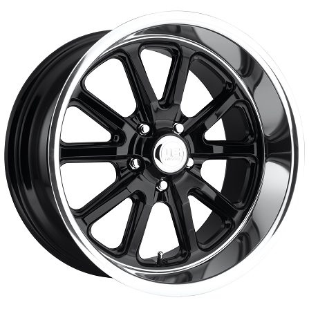 SET OF 4 US MAG RAMBLER 22X9 22X11 5X127 BLACK POLISHED LIP THIS LISTING IS FOR 2 FRONT 22X9 AND 2 REAR 22X11 WHEELS