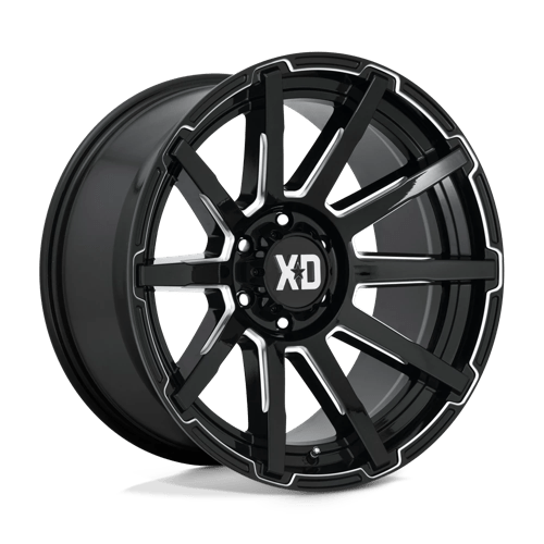 [XD84768012310] XD847 16X8 5X4.5 G-BLK MILL 10MM