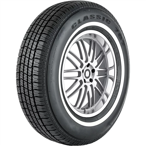 [VC015] P215/70R15 VERCELLI 787 97S M+S 440AB 18.67mm WSW**WHITE WALL**+ROAD HAZARD