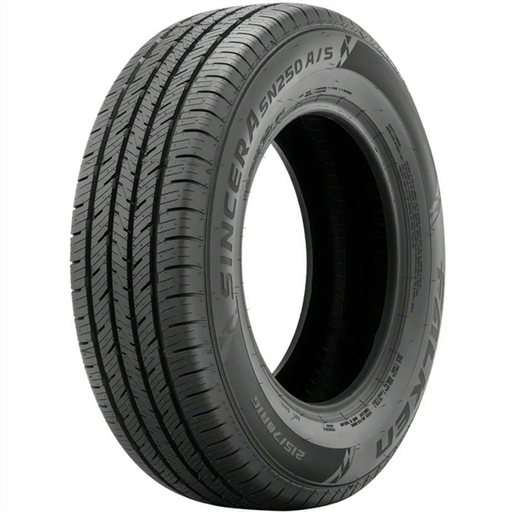 [28294443] 185/65R14 FALKEN SINCERA SN250 A/S 86T SL M+S 720AB**80K**+ROAD HAZARD