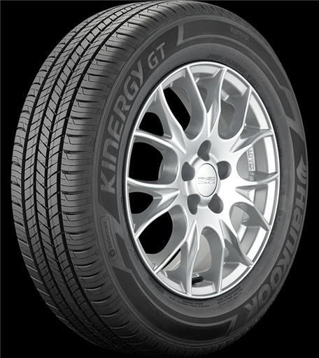 [1021372] 225/55R17 HANKOOK KINERGY GT H436 97V BSW M+S 500AA***70K**+ROAD HAZARD**2018DOT**
