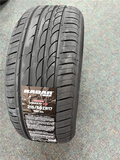 [RASYCN0667] 215/50R17 RADAR DIMAX R8 EV 95Y XL M+S 320AA**40K** EV COMPATIBLE