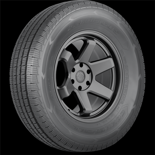 [AMD2030] LT245/75R16 AMERICUS COMMERCIAL 10PLY 120/116Q BSW 80psi M+S**40K**+ROAD HAZARD