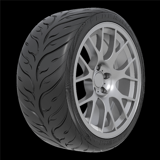 [B40J6ATF] 205/50ZR16 FEDERAL 595 RS-RR 87W XL 200AAA**NON DOT "COMPETITION ONLY"***